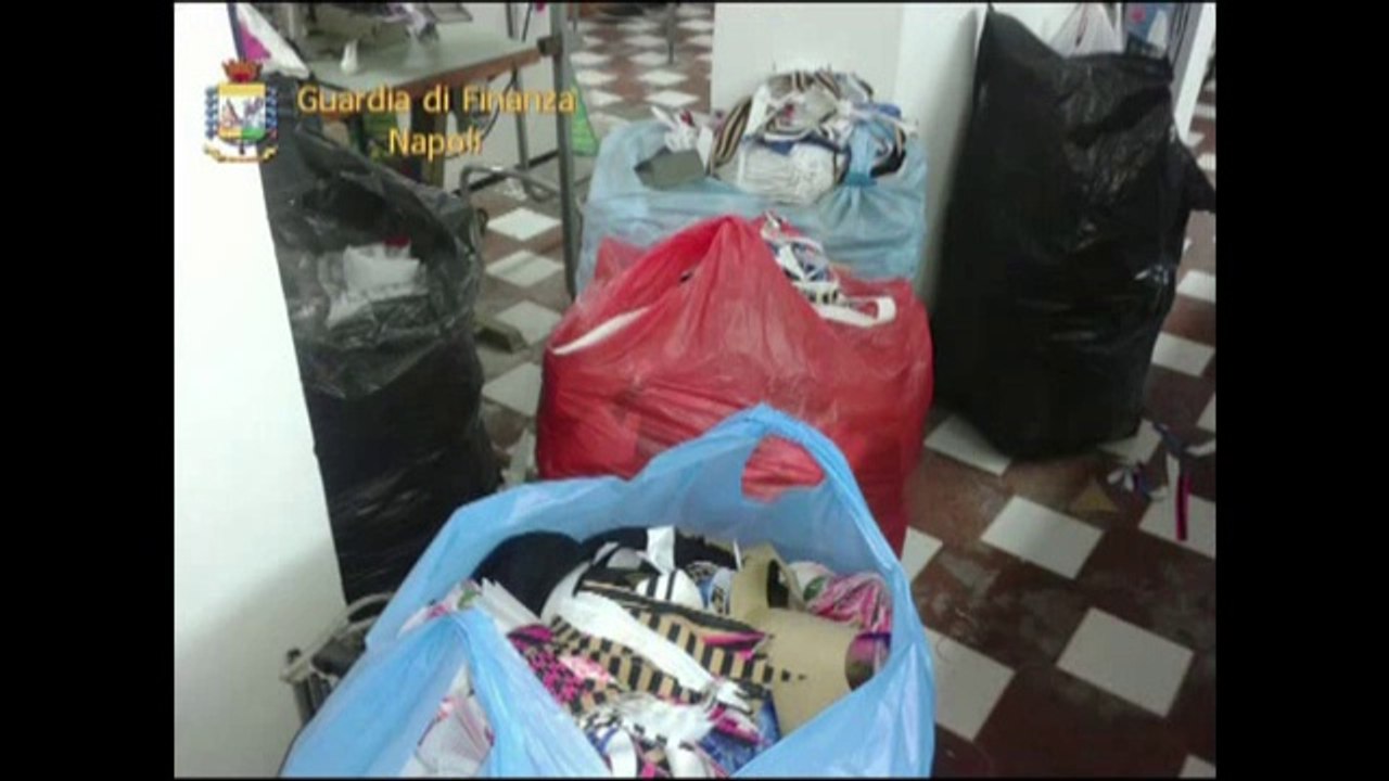 Poggiomarino (NA) - Sequestro fabbrica (08.10.14)