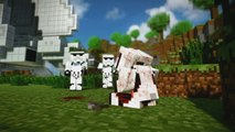 Minecraft Star Wars Epic battle Herobrine Animation - Minecraft film 1078 MINECRAFT [HD ]