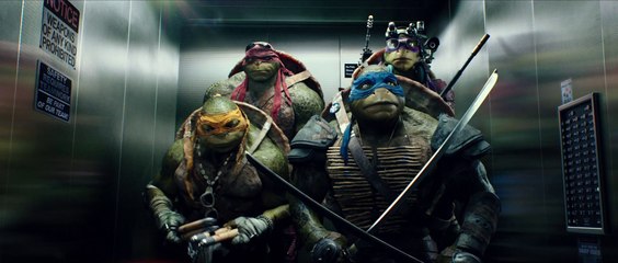 Ninja Turtles : découvrez l'extrait "Beatbox dans l’ascenseur"