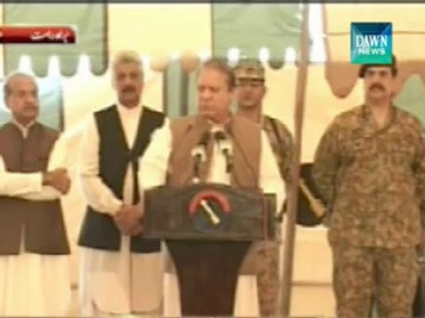 PM Nawaz visits North Waziristan