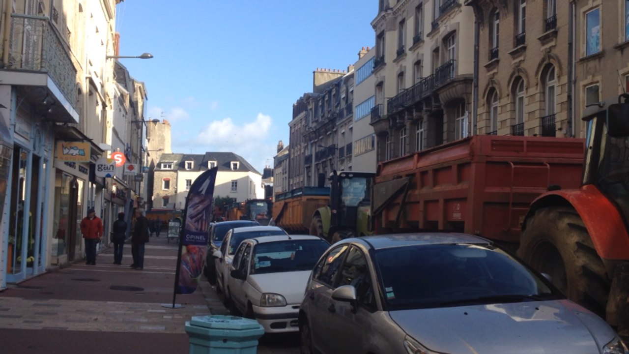 Les maraîchers protestent