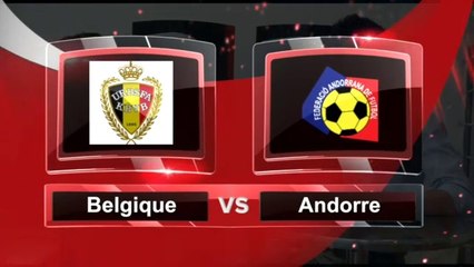 Match du jour: Belgique-Andorre