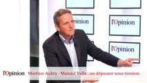 Martine Aubry - Manuel Valls : un déjeuner sous tension