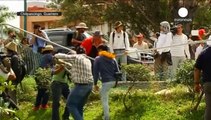 Manifestaciones masivas en México por la desaparición de los 43 estudiantes