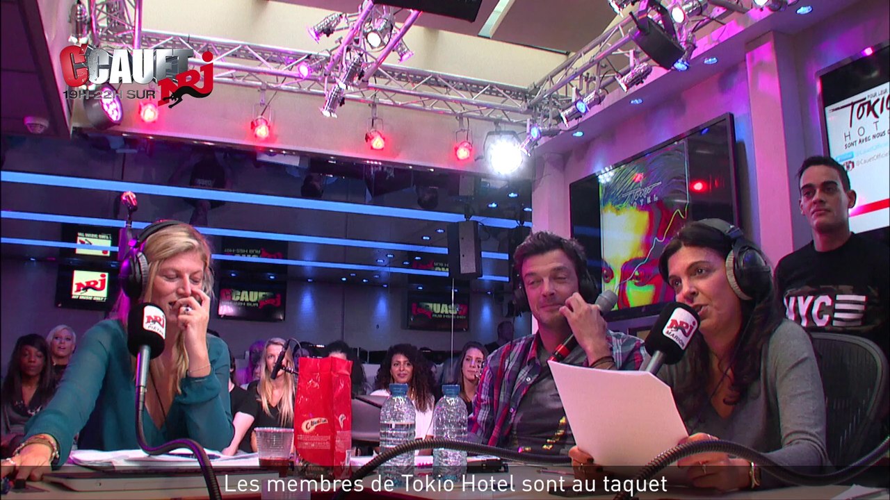 Les membres de Tokio Hotel sont au taquet - C'Cauet sur NRJ