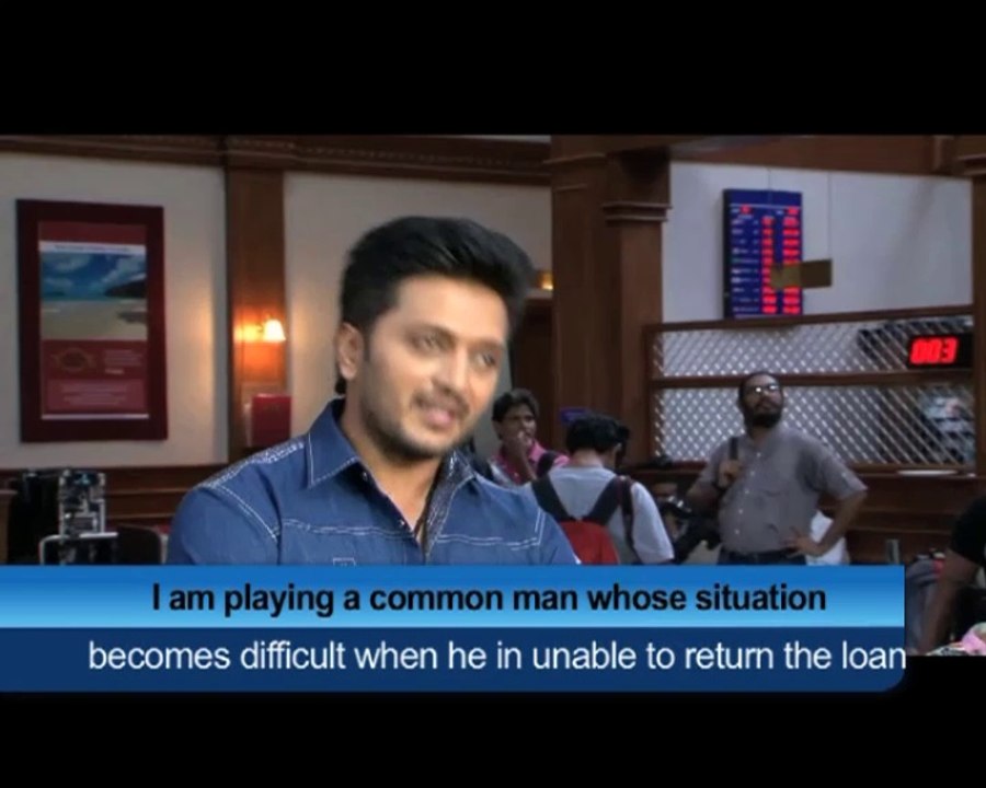 Riteish starts shooting for Bank Chor