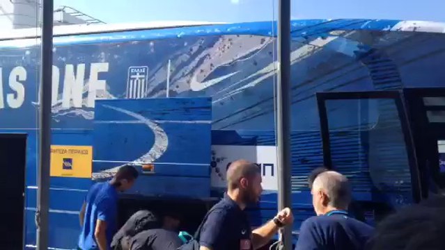 Η άφιξη της Εθνικής στη Φινλανδία (1)