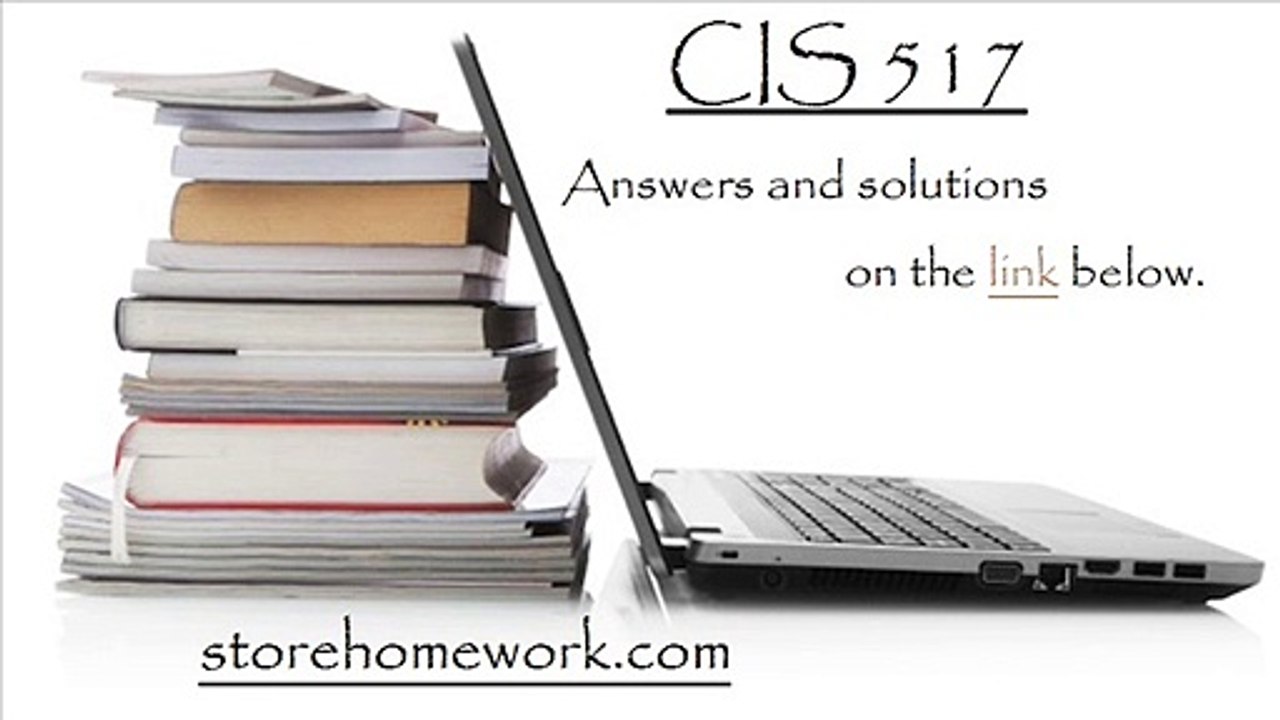 CIS 517 Week 8 Assignment 4 - Communication and Risk