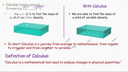 Lesson#01 [What is Calculus ?]