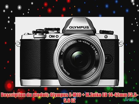 Olympus E-M10 M.Zuiko ED 14-42mm F3.5-5.6 EZ Appareil Photo Num?rique Compact 16.1 Mpix Wi-Fi