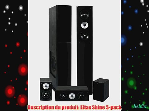 Eltax Shine 5.0 Syst?me d'Enceintes Nombre d'Enceintes:5 130 W