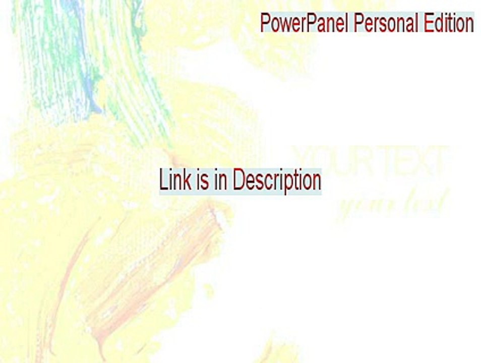 PowerPanel Personal Edition Cracked (powerpanel personal edition mac)