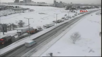 Tem Otoyolu Saatler Sonra Böyle Açıldı...