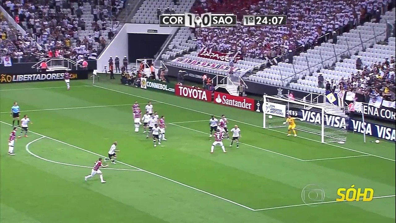Corinthians 2 x 0 São Paulo - Copa Libertadores 2015 - 19-02-2015