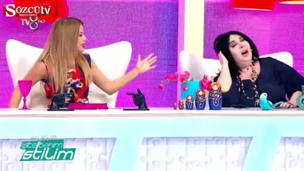 Nur yerlitaş'ın saçı İvana'nın elinde böyle kaldı