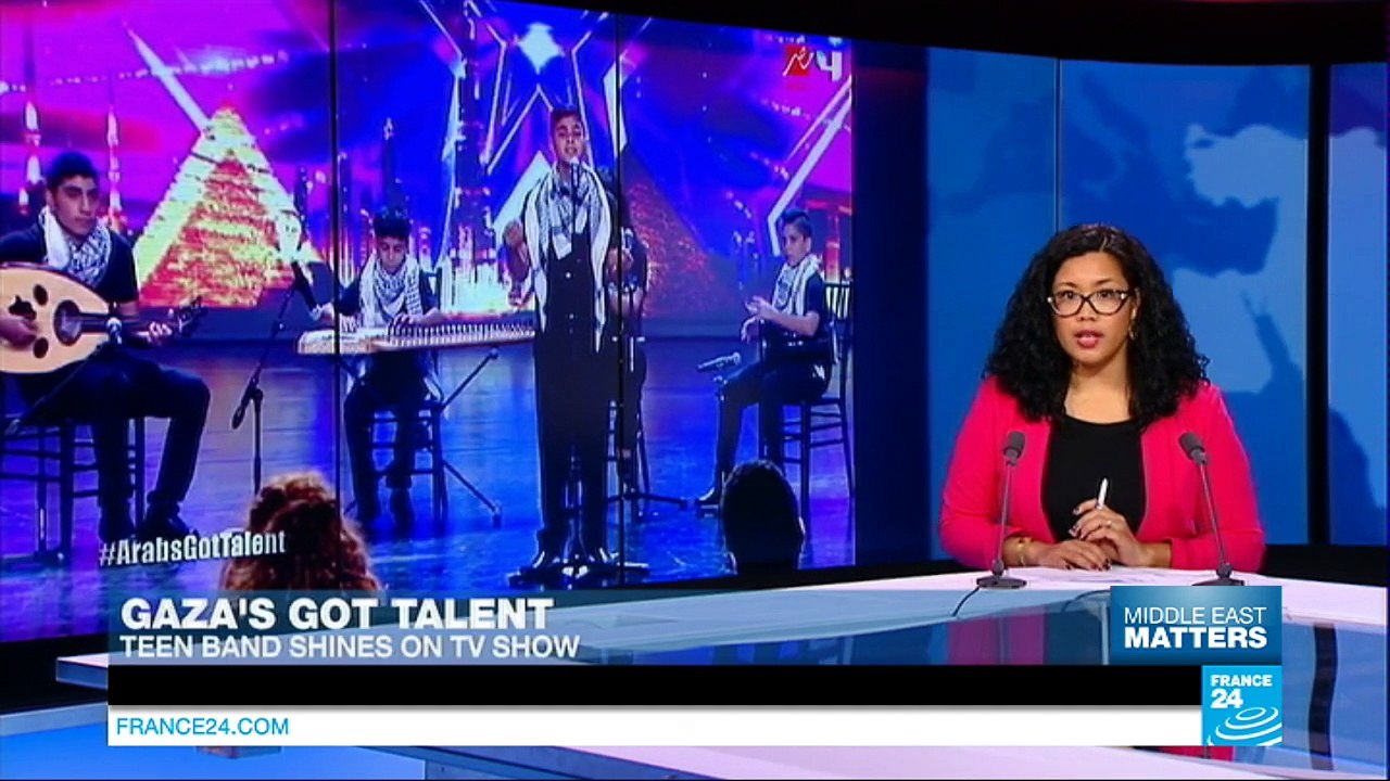 MIDDLE EAST - Budding musicians attempt to drown out sound of bombs with music