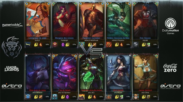 Lyon e-Sport #8 - Finale LOOSER BRACKET aAa vs MASHALLAH - GAME 1