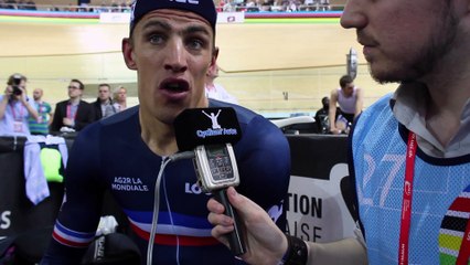 Piste - Mondiaux - Damien Gaudin : "Pour nous, c'est une victoire"