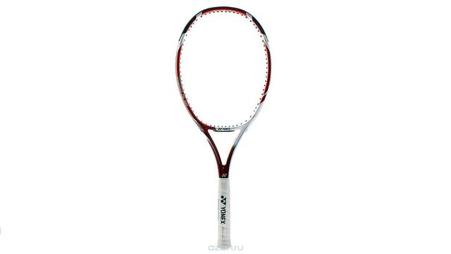 Ракетка теннисная Yonex Vcore 100S , без натяжки. Ручка 3, цвет: красный, белый