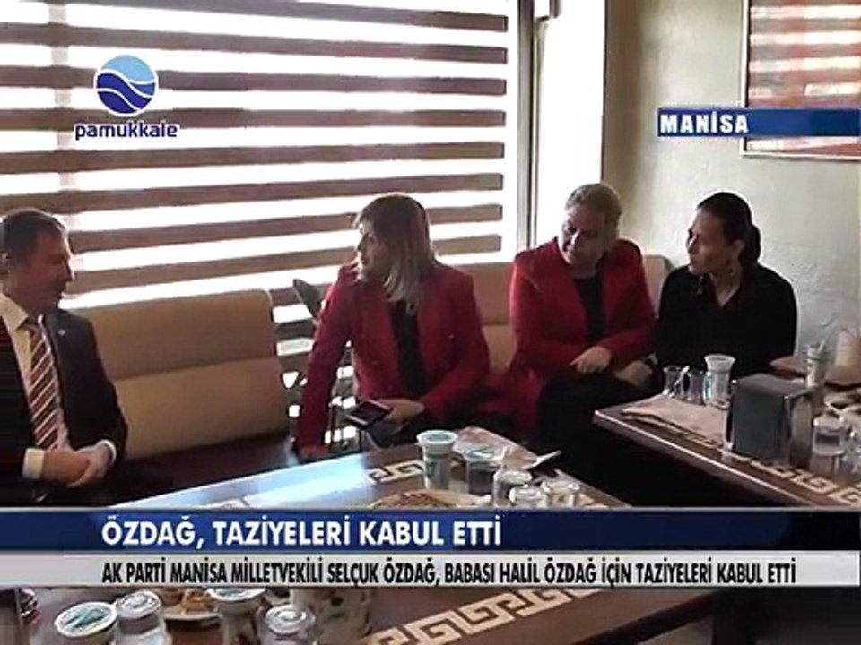 PAMUKKALE TV "AK PARTİ MANİSA MİLLETVEKİLİ SELÇUK ÖZDAĞ TAZİYELERİ KABUL ETTİ" (14 ŞUBAT 2015)