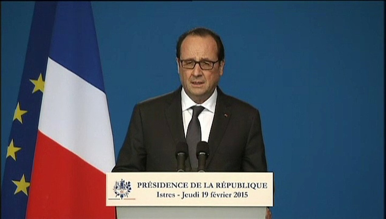Hollande : "Je partage l'objectif à terme de l'élimination totale des armes nucléaires"