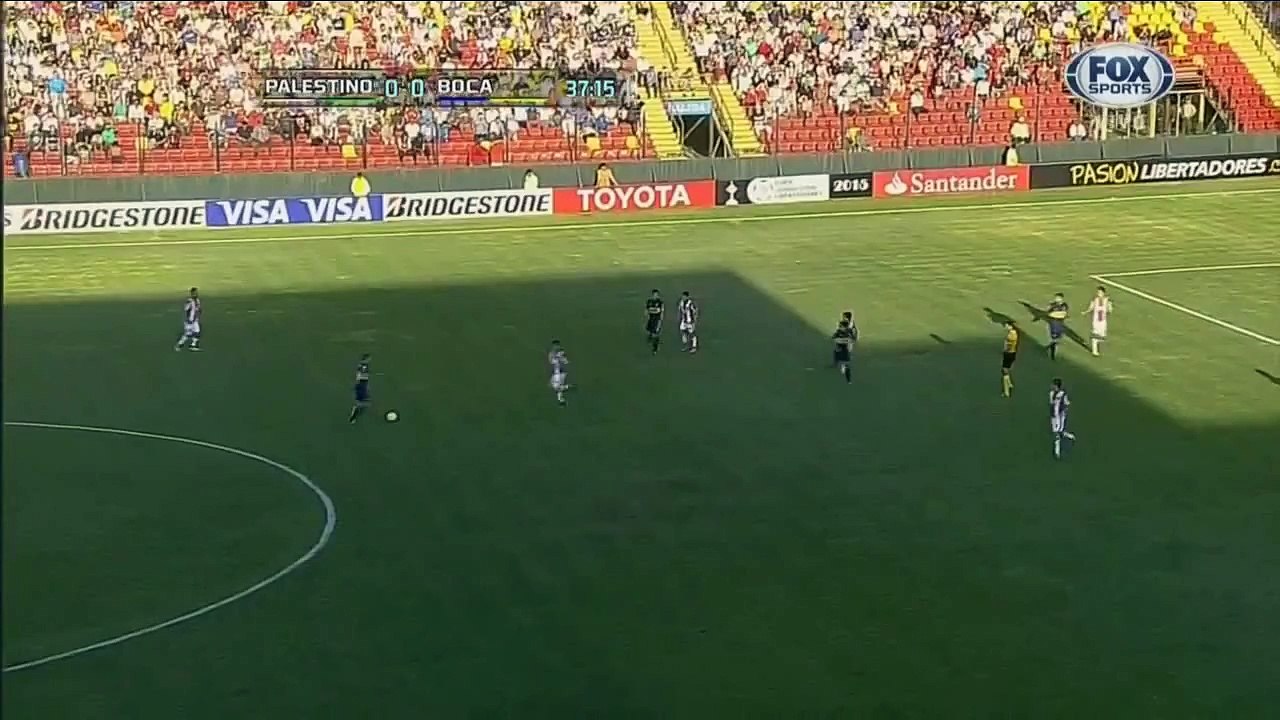 Palestino 0 - 2 Boca Juniors  - Copa Libertadores 2015  Group 5  19/02/2015  highlights