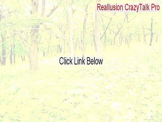 Reallusion CrazyTalk Pro (German) Full (Download Here 2015)