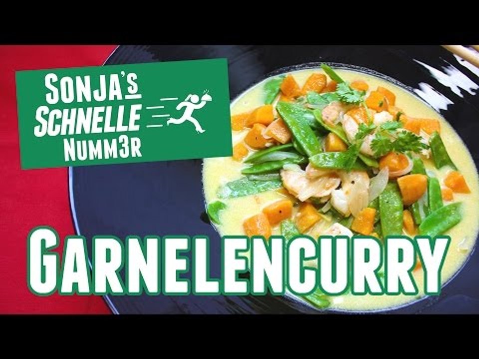 Garnelencurry - Rezept (Sonja's Schnelle Nummer #28)