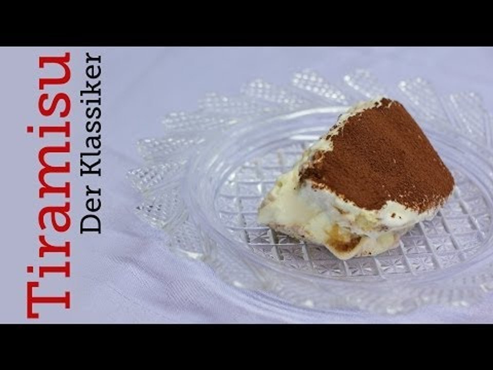 Rezept -  Tiramisu - Klassiker (Red Kitchen - Folge 263)