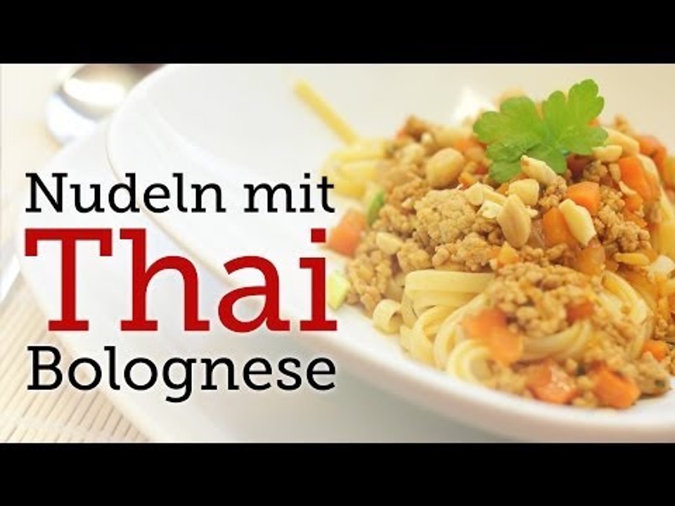 Rezept - Nudeln mit Thai-Bolognese (Red Kitchen - Folge 256)