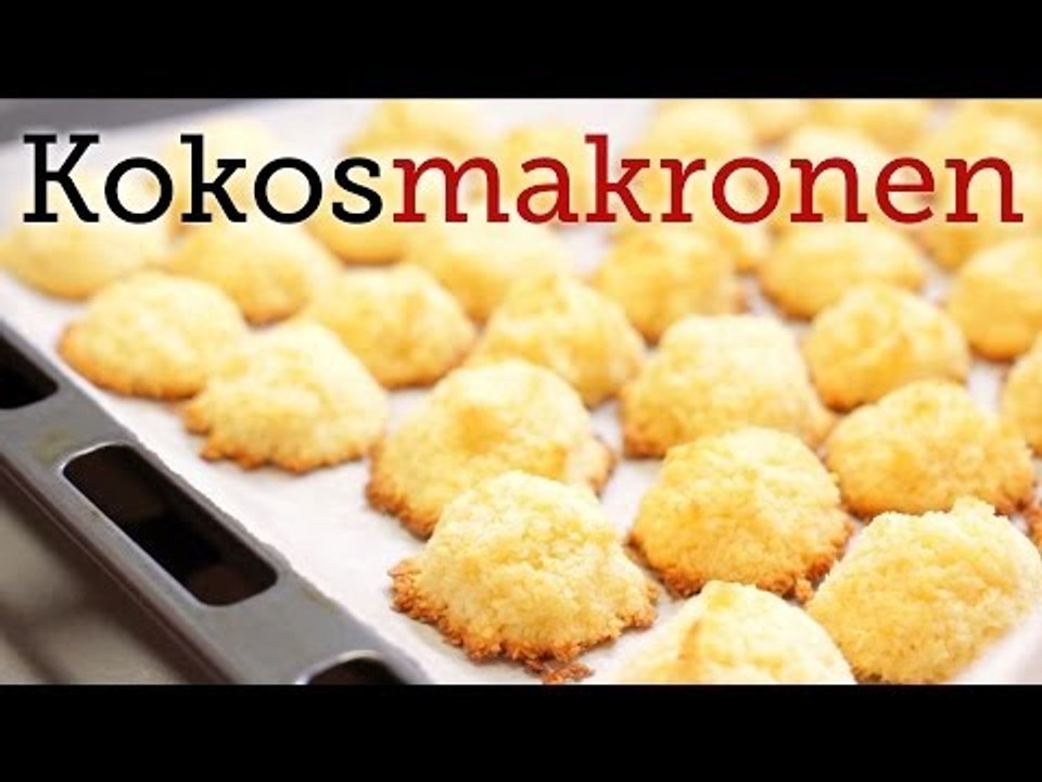 Rezept - Kokosmakronen - Plätzchenspecial (Red Kitchen - Folge 251.1)