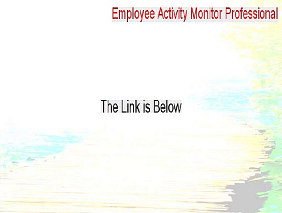Employee Activity Monitor Professional Keygen (Instant Download)
