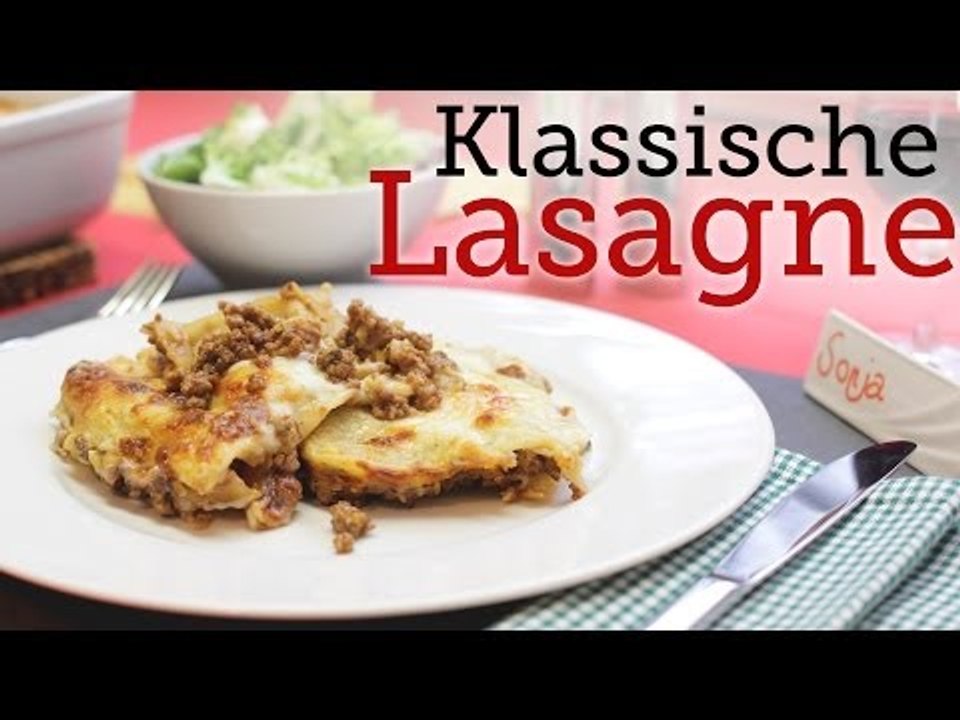 Rezept - Lasagne - Klassiker (Red Kitchen - Folge 258)