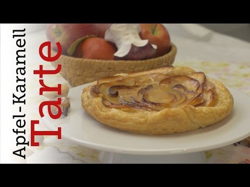 Rezept - Apfel-Karamell-Tarte (Red Kitchen - Folge 292)