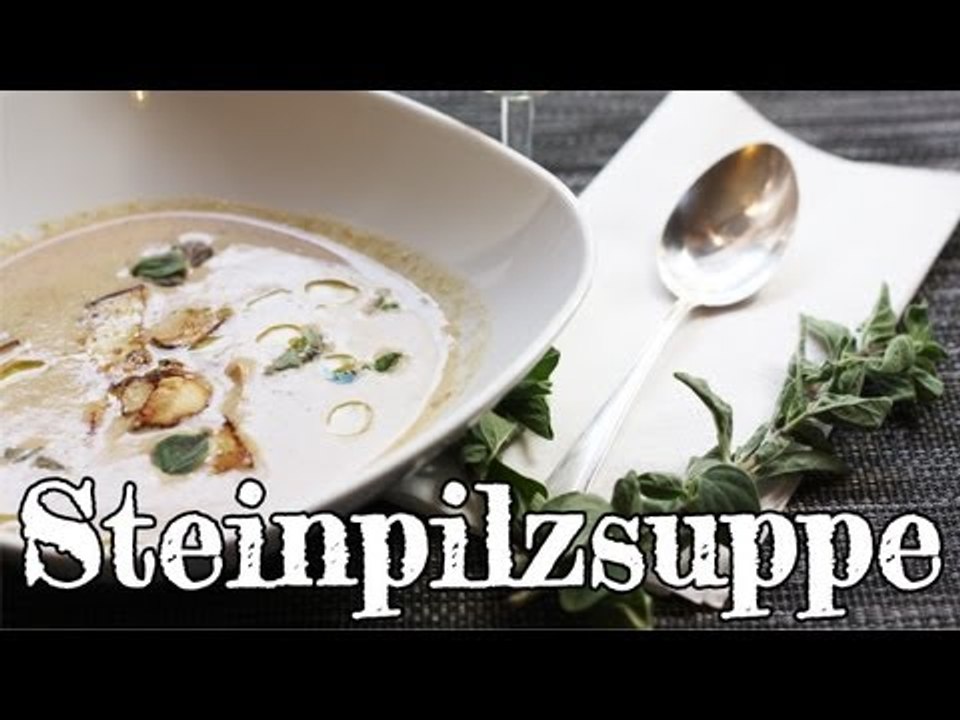 Rezept - Steinpilzsuppe (Red Kitchen - Folge 189)