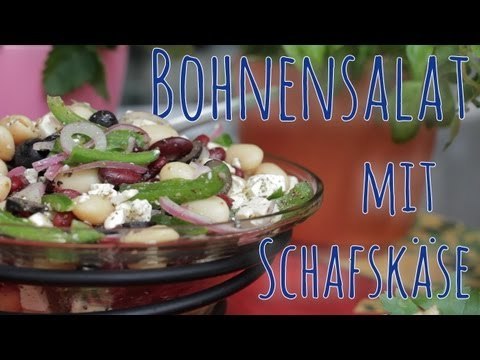 Rezept - Bohnensalat mit Schafskäse (Red Kitchen - Folge 225)