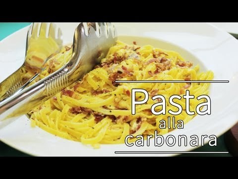 Rezept - Pasta alla carbonara (Red Kitchen - Folge 206)