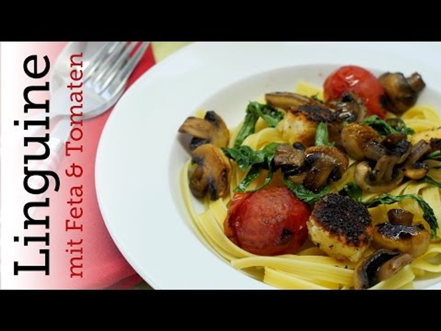 Rezept - Linguine mit Feta & Tomaten (Red Kitchen - Folge 297) - video  Dailymotion