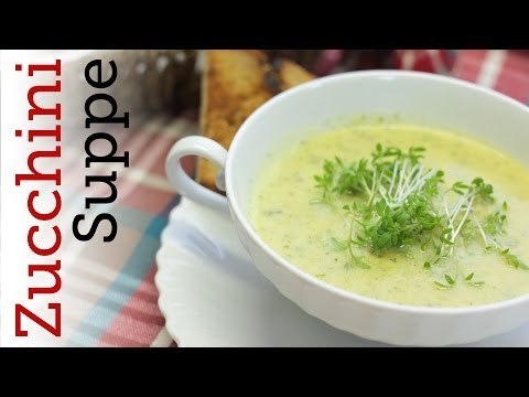 Rezept - Zucchinisuppe mit Röstbrot (Red Kitchen - Folge 267)