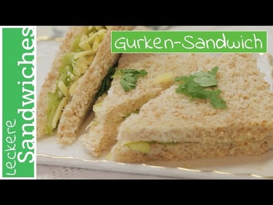 Rezept - Gurken-Sandwich (Red Kitchen - Folge 269.2)