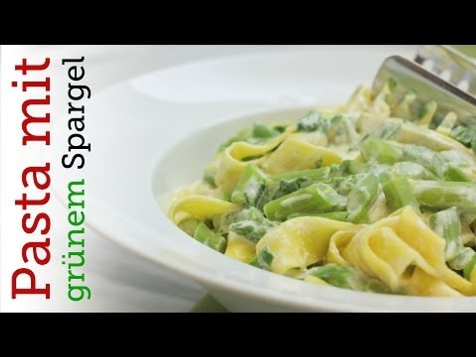 Rezept - Pasta mit grünem Spargel (Red Kitchen - Folge 278)