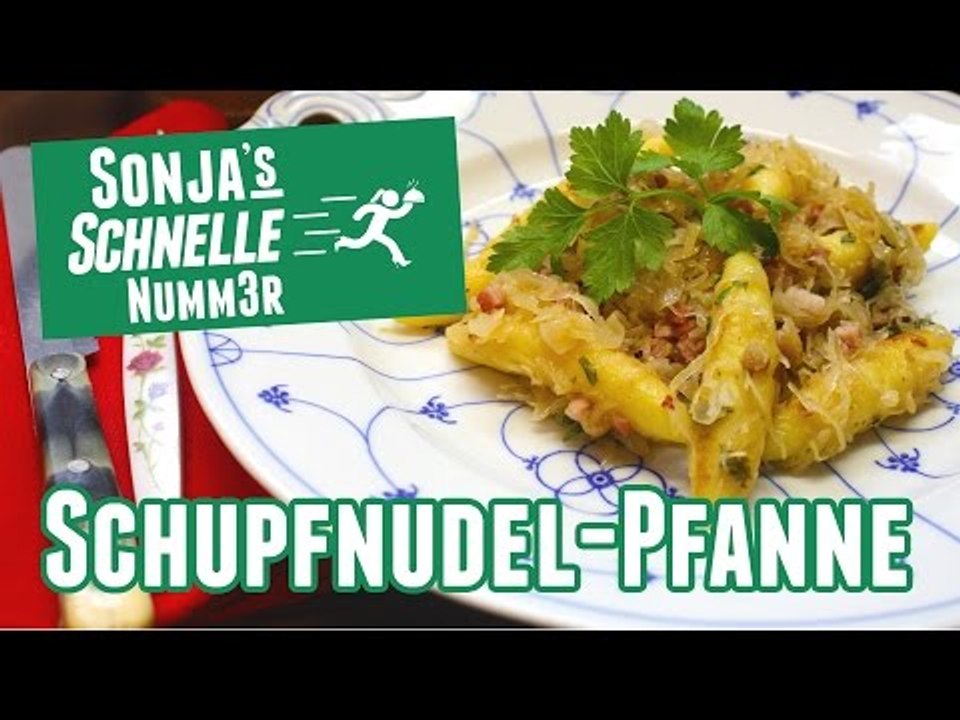 Schupfnudelpfanne  - Rezept (Sonja's Schnelle Nummer #19)