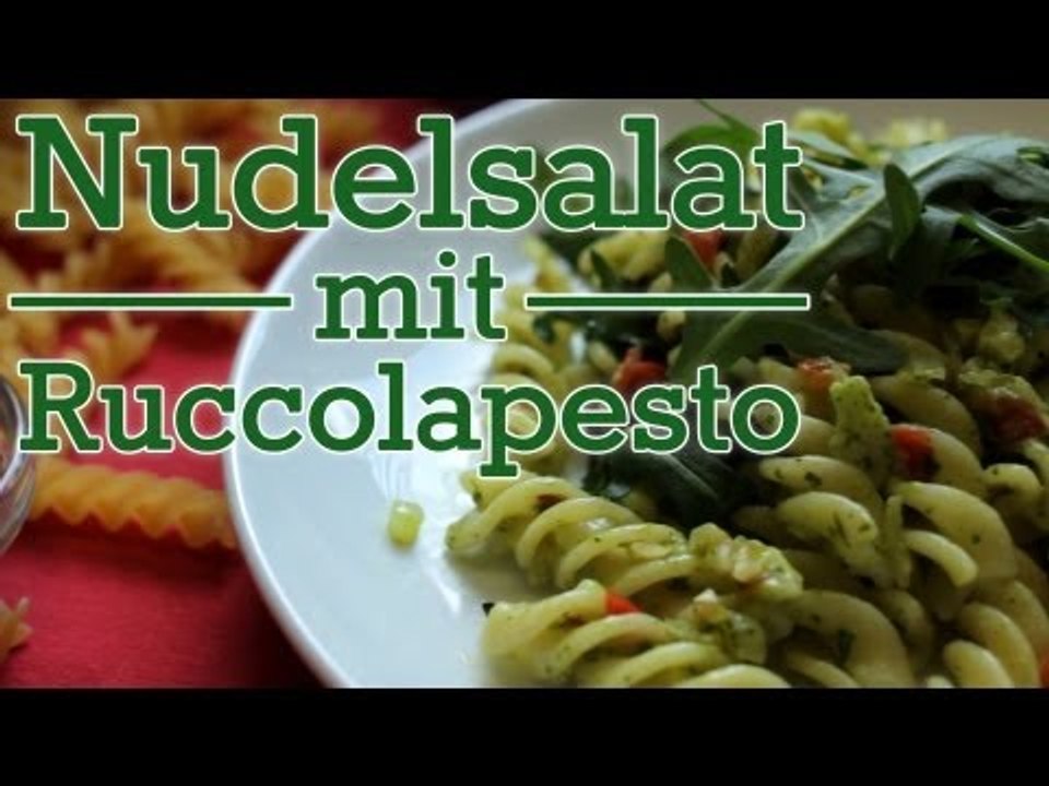 Rezept - Nudelsalat mit Ruccolapesto (Red Kitchen - Folge 219)