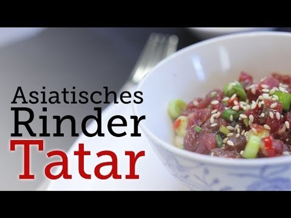 Rezept - Asiatisches Rindertatar - Vorspeise (Red Kitchen - Folge 257)