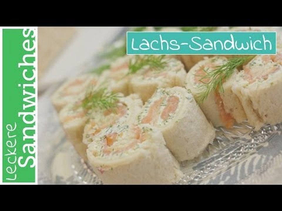 Rezept - Räucherlachs-Sandwichröllchen (Red Kitchen - Folge 269.1)