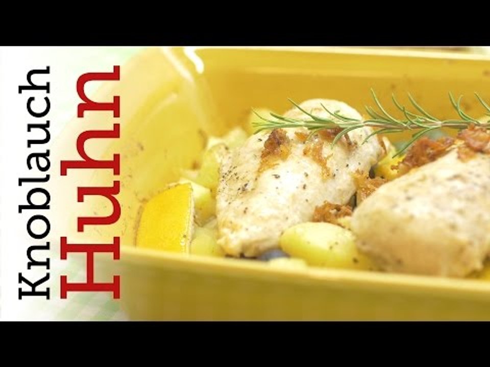 Rezept - Knoblauchhuhn (Red Kitchen - Folge 291)