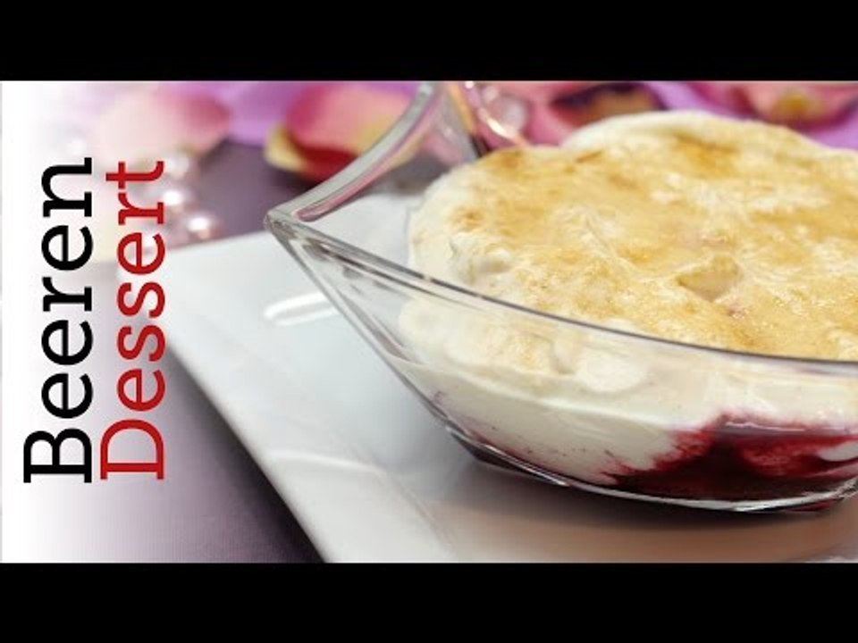 Rezept - Beerendessert mit Zuckerkruste (Red Kitchen - Folge 307)
