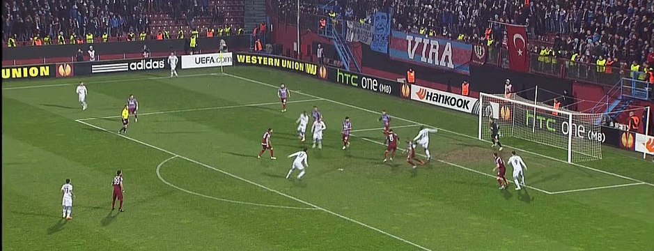 Goal Henrique B. - Trabzonspor 0 - 1 Napoli - Europa League - Play Offs - 19/02/2015