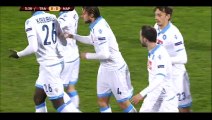 Goal Henrique - Trabzonspor 0-1 Napoli - 19-02-2015