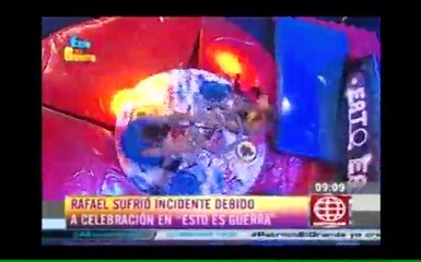 Rafael Cardozo pasa bochornoso momento en EEG: Mira qué le pasó